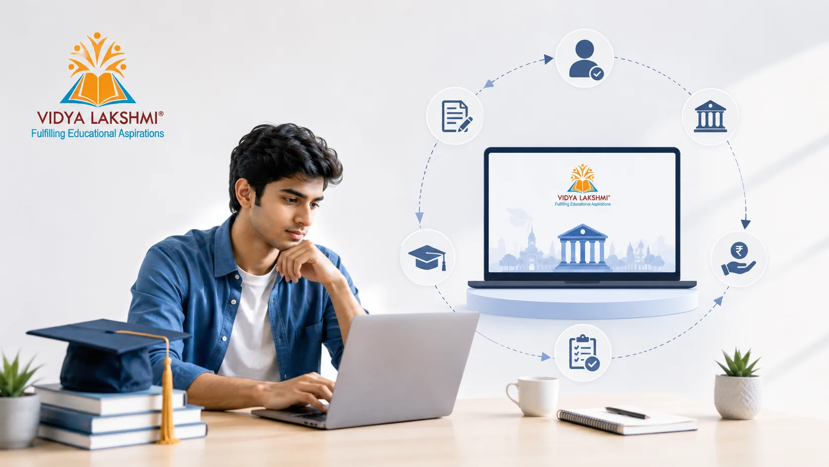 Vidya Lakshmi Portal: How to Apply for a Govt Education Loan in 2026 (Step-by-Step) - featured banner