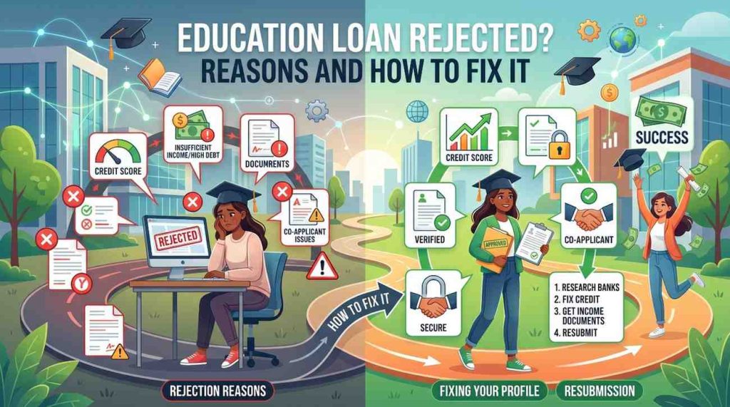 Education Loan Rejection Reasons